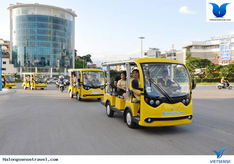 Hạ Long Khai Trương Tuyến Xe Điện Tham Quan Thành Phố - Ảnh 1