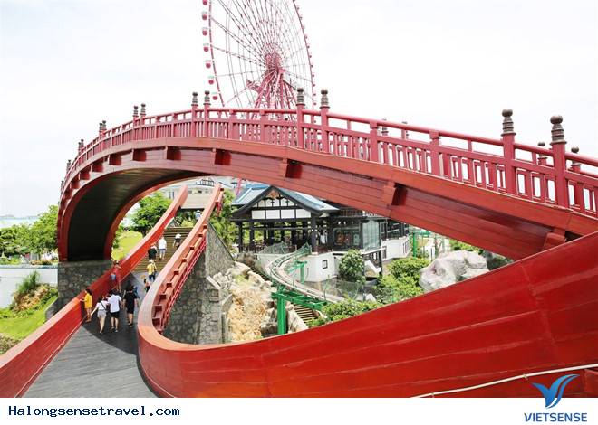 Kiến trúc độc đáo của cây cầu Koi Kiến trúc độc đáo của cây cầu Koi