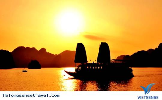 Ngắm Hoàng Hôn Ở Hạ Long Tuyệt Đẹp - Ảnh 4