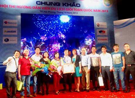 Quảng Ninh Giành Giải 3 Tại Cuộc Thi Hướng Dẫn Viên Giỏi Toàn Quốc 2013 - Ảnh 1